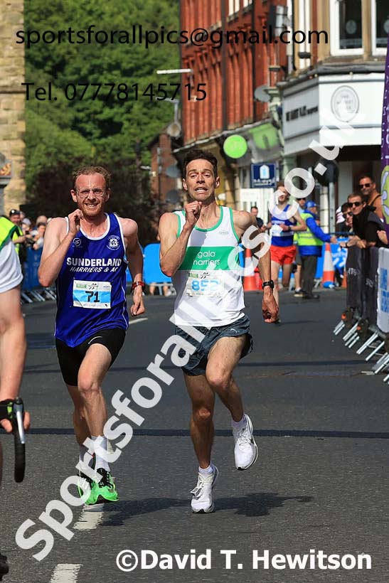 The 2024 Morpeth 10k Road Race.  Photo: David T. Hewitson/Sports for All Pics